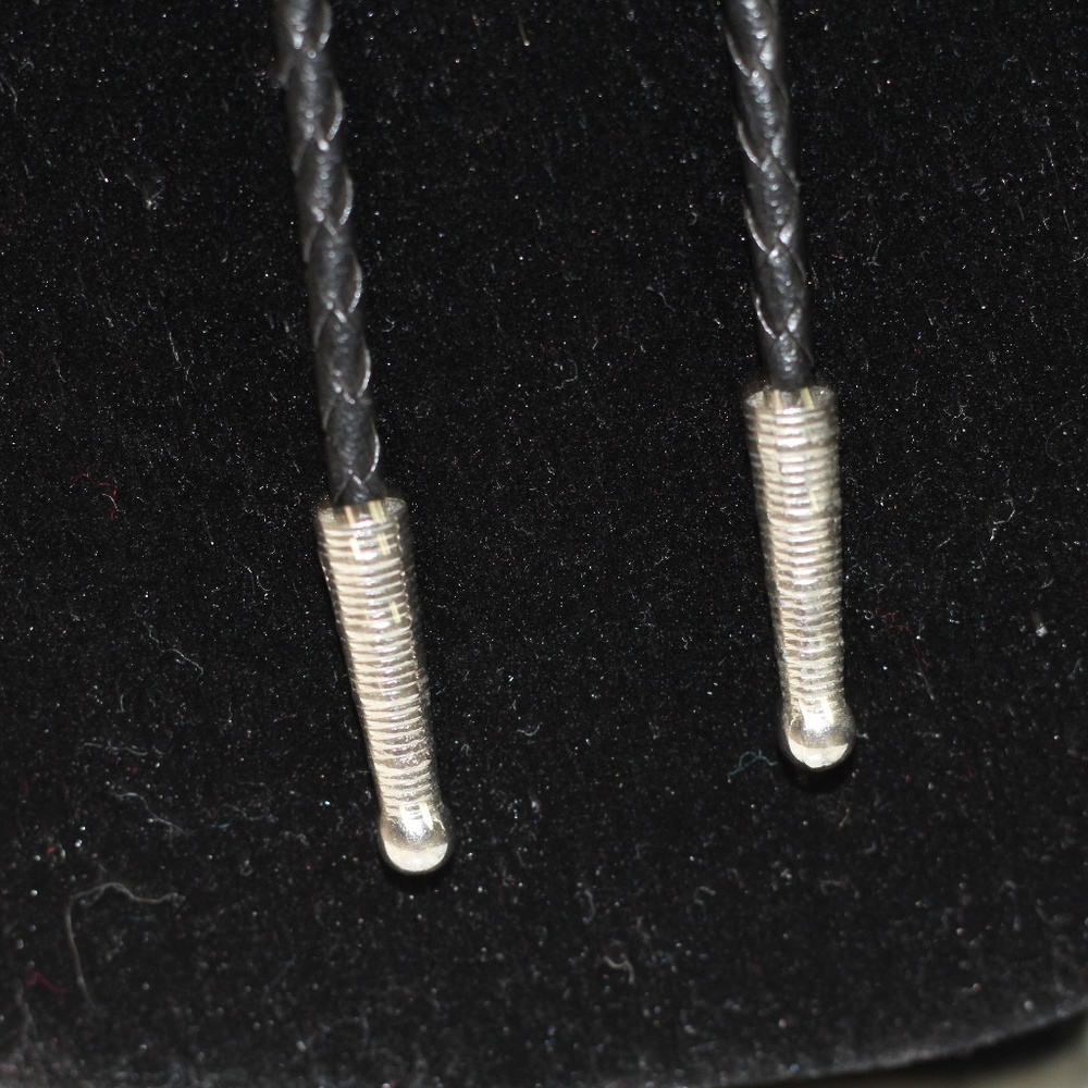 Silver & Turquoise Statement Adjustable Necklace - image 4